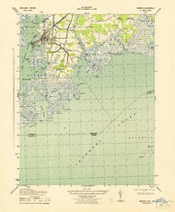 Crisfield Maryland Historical topographic map, 1:31680 scale, 7.5 X 7.5 Minute, Year 1943