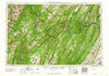 Cumberland Maryland Historical topographic map, 1:250000 scale, 1 X 2 Degree, Year 1962