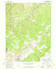 Davis West Virginia Historical topographic map, 1:24000 scale, 7.5 X 7.5 Minute, Year 1967