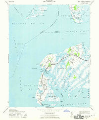 Deal Island Maryland Historical topographic map, 1:24000 scale, 7.5 X 7.5 Minute, Year 1942