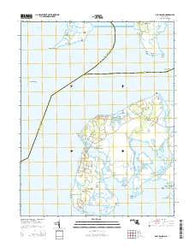 Deal Island Maryland Historical topographic map, 1:24000 scale, 7.5 X 7.5 Minute, Year 2014