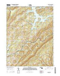 Deer Park Maryland Historical topographic map, 1:24000 scale, 7.5 X 7.5 Minute, Year 2014