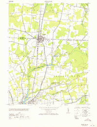 Delmar Maryland Historical topographic map, 1:24000 scale, 7.5 X 7.5 Minute, Year 1971