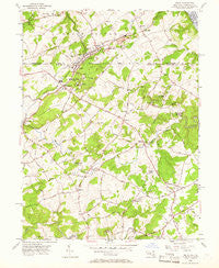 Delta Pennsylvania Historical topographic map, 1:24000 scale, 7.5 X 7.5 Minute, Year 1956