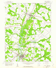 Denton Maryland Historical topographic map, 1:24000 scale, 7.5 X 7.5 Minute, Year 1944
