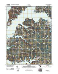 Earleville Maryland Historical topographic map, 1:24000 scale, 7.5 X 7.5 Minute, Year 2011