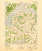 Earleville Maryland Historical topographic map, 1:31680 scale, 7.5 X 7.5 Minute, Year 1944