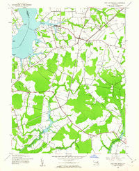 East New Market Maryland Historical topographic map, 1:24000 scale, 7.5 X 7.5 Minute, Year 1944