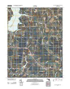 East New Market Maryland Historical topographic map, 1:24000 scale, 7.5 X 7.5 Minute, Year 2011