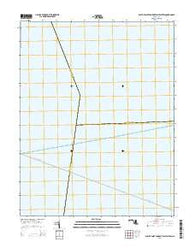 East of Point Lookout (All Water) Maryland Historical topographic map, 1:24000 scale, 7.5 X 7.5 Minute, Year 2014