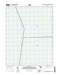 East of Point Lookout (All Water) Maryland Current topographic map, 1:24000 scale, 7.5 X 7.5 Minute, Year 2017