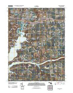 Elkton Maryland Historical topographic map, 1:24000 scale, 7.5 X 7.5 Minute, Year 2011