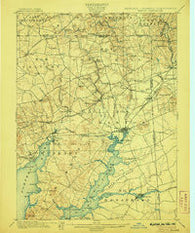 Elkton Maryland Historical topographic map, 1:62500 scale, 15 X 15 Minute, Year 1900