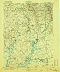 Elkton Maryland Historical topographic map, 1:62500 scale, 15 X 15 Minute, Year 1900