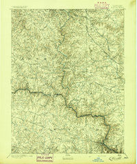 Ellicott Maryland Historical topographic map, 1:62500 scale, 15 X 15 Minute, Year 1894