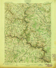 Ellicott Maryland Historical topographic map, 1:62500 scale, 15 X 15 Minute, Year 1906