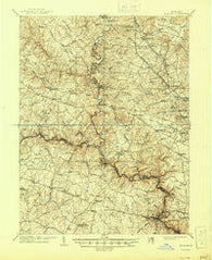 Ellicott Maryland Historical topographic map, 1:62500 scale, 15 X 15 Minute, Year 1906