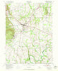 Emmitsburg Maryland Historical topographic map, 1:24000 scale, 7.5 X 7.5 Minute, Year 1953