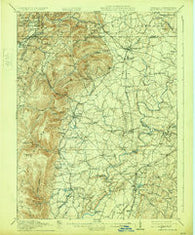 Emmitsburg Maryland Historical topographic map, 1:62500 scale, 15 X 15 Minute, Year 1911