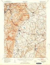 Emmitsburg Maryland Historical topographic map, 1:62500 scale, 15 X 15 Minute, Year 1943