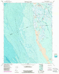 Ewell Maryland Historical topographic map, 1:24000 scale, 7.5 X 7.5 Minute, Year 1968