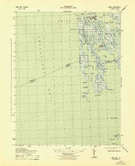 Ewell Maryland Historical topographic map, 1:31680 scale, 7.5 X 7.5 Minute, Year 1943