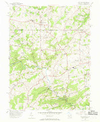 Fawn Grove Pennsylvania Historical topographic map, 1:24000 scale, 7.5 X 7.5 Minute, Year 1956
