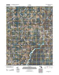 Federalsburg Maryland Historical topographic map, 1:24000 scale, 7.5 X 7.5 Minute, Year 2011