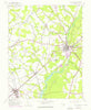 Federalsburg Maryland Historical topographic map, 1:24000 scale, 7.5 X 7.5 Minute, Year 1944
