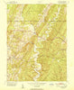 Flintstone Maryland Historical topographic map, 1:24000 scale, 7.5 X 7.5 Minute, Year 1951