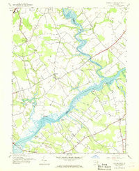 Fowling Creek Maryland Historical topographic map, 1:24000 scale, 7.5 X 7.5 Minute, Year 1944
