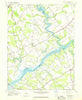 Fowling Creek Maryland Historical topographic map, 1:24000 scale, 7.5 X 7.5 Minute, Year 1944