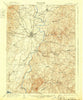 Frederick Maryland Historical topographic map, 1:62500 scale, 15 X 15 Minute, Year 1909