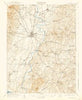 Frederick Maryland Historical topographic map, 1:62500 scale, 15 X 15 Minute, Year 1909