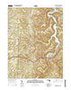 Friendsville Maryland Historical topographic map, 1:24000 scale, 7.5 X 7.5 Minute, Year 2014