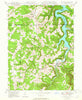 Friendsville Maryland Historical topographic map, 1:24000 scale, 7.5 X 7.5 Minute, Year 1947