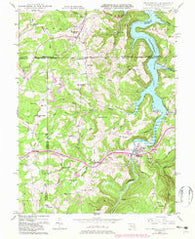 Friendsville Maryland Historical topographic map, 1:24000 scale, 7.5 X 7.5 Minute, Year 1947