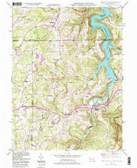 Friendsville Maryland Historical topographic map, 1:24000 scale, 7.5 X 7.5 Minute, Year 1993