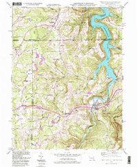 Friendsville Maryland Historical topographic map, 1:24000 scale, 7.5 X 7.5 Minute, Year 1993
