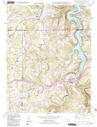 Friendsville Maryland Historical topographic map, 1:24000 scale, 7.5 X 7.5 Minute, Year 1993