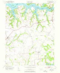 Galena Maryland Historical topographic map, 1:24000 scale, 7.5 X 7.5 Minute, Year 1953