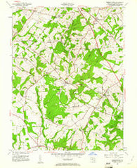 Germantown Maryland Historical topographic map, 1:24000 scale, 7.5 X 7.5 Minute, Year 1953