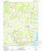 Girdletree Maryland Historical topographic map, 1:24000 scale, 7.5 X 7.5 Minute, Year 1966