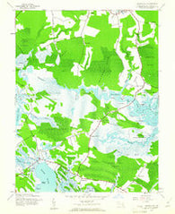 Golden Hill Maryland Historical topographic map, 1:24000 scale, 7.5 X 7.5 Minute, Year 1942