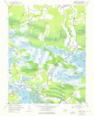 Golden Hill Maryland Historical topographic map, 1:24000 scale, 7.5 X 7.5 Minute, Year 1942