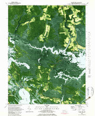 Golden Hill Maryland Historical topographic map, 1:24000 scale, 7.5 X 7.5 Minute, Year 1981