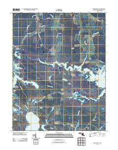 Golden Hill Maryland Historical topographic map, 1:24000 scale, 7.5 X 7.5 Minute, Year 2011