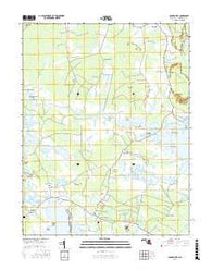 Golden Hill Maryland Current topographic map, 1:24000 scale, 7.5 X 7.5 Minute, Year 2016