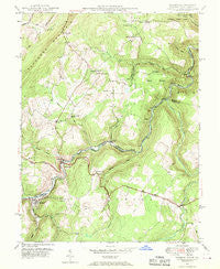 Gorman Maryland Historical topographic map, 1:24000 scale, 7.5 X 7.5 Minute, Year 1949