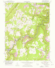 Gorman Maryland Historical topographic map, 1:24000 scale, 7.5 X 7.5 Minute, Year 1949